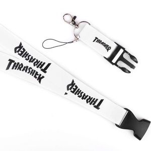 4/$20 White Thrasher Lanyard Keychain